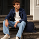 Men's Navy Nylon Crossbody | 2026