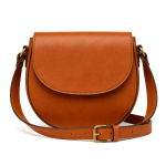 Women's Cognac Saddle Crossbody | 2026