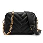 Women's Wide-Strap Quilted Crossbody | 2026