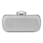 Women's Silver Clasp Clutch | 2026