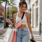 Women's Pink Mini Belt Bag | 2026
