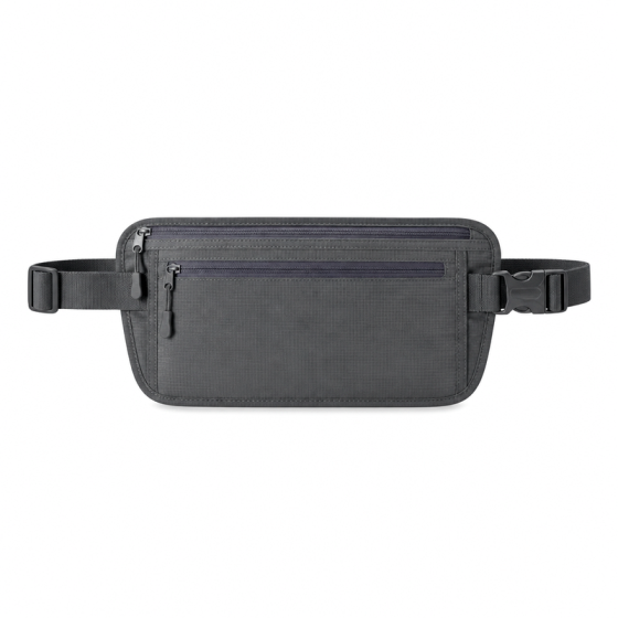 Gray Travel Belt Bag | 2026