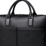 Men's Expandable Black Briefcase | 2026