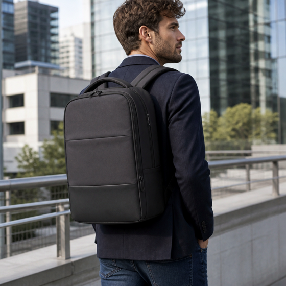 14-Inch Black Laptop Backpack | 2026