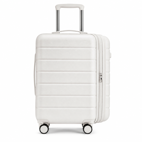 Expandable White Carry-On | 2026