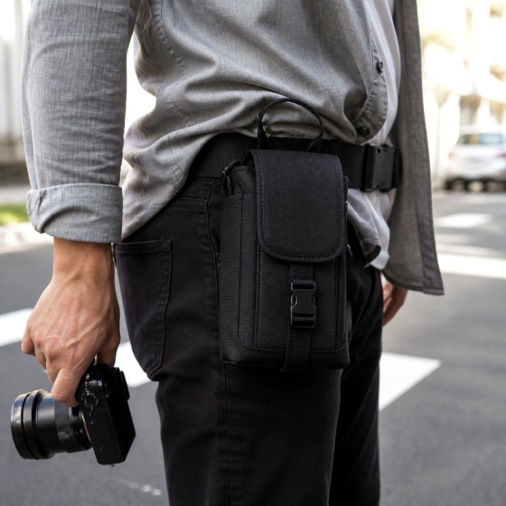 Street Black Holster Camera Bag | 2026