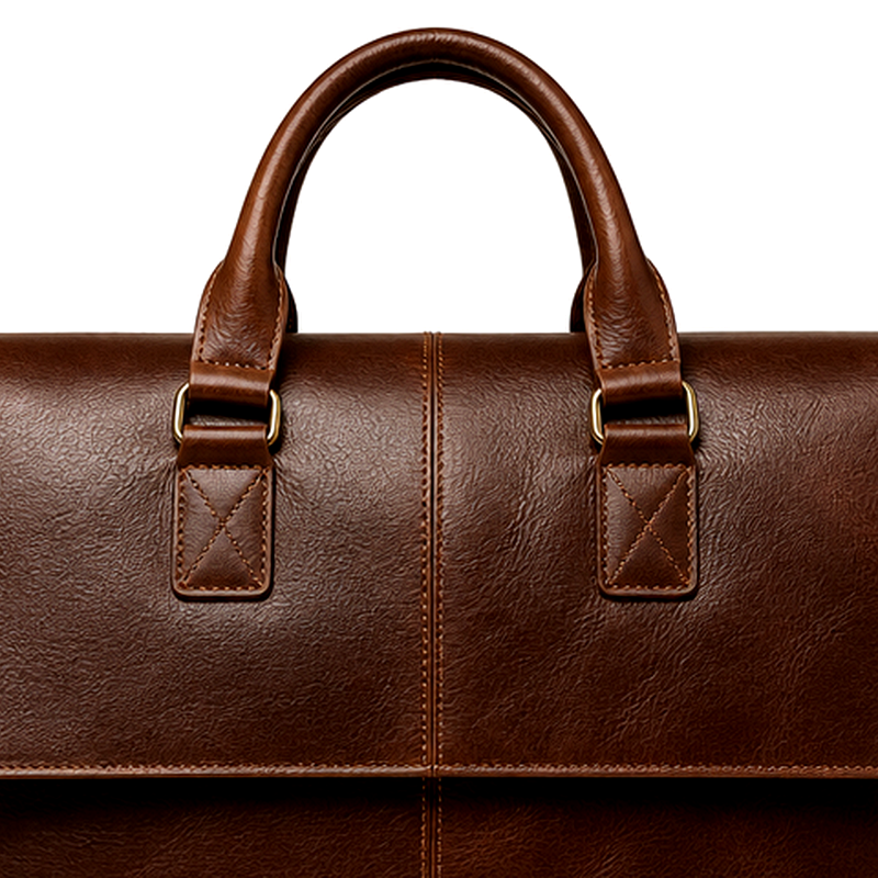 Men's Brown Business Handbag | 2026