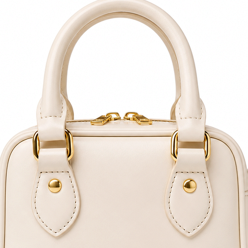 Women's Cream Mini Handbag | 2026