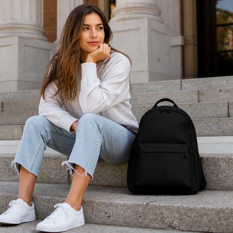 City Black Backpack | 2026