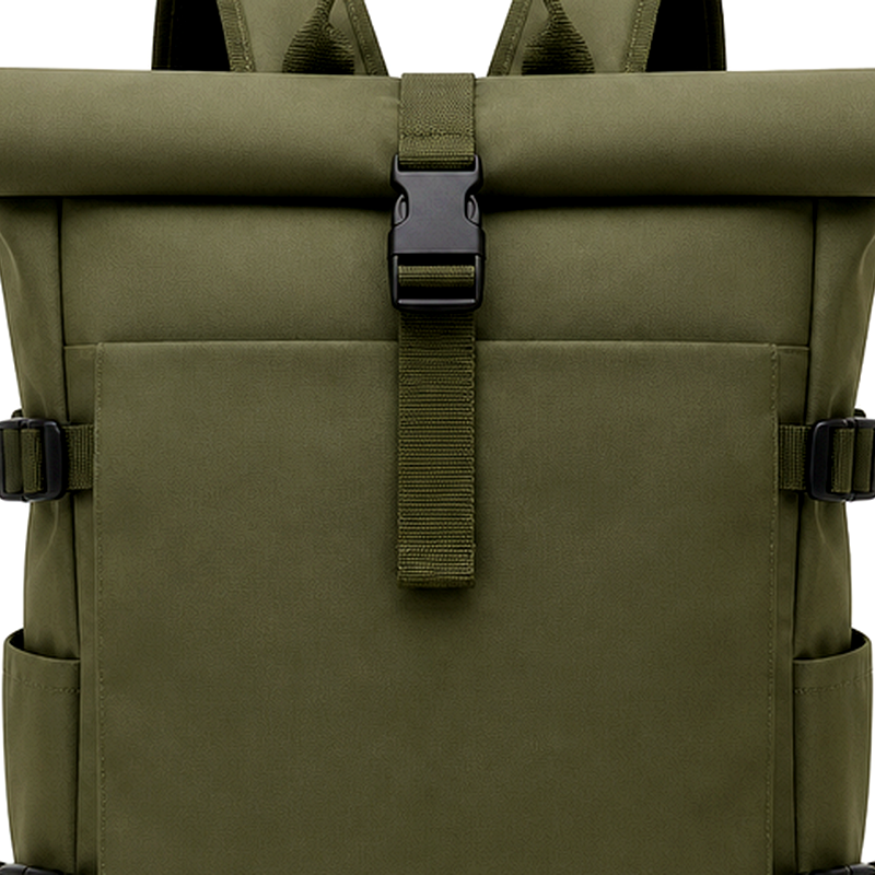 Olive Rolltop Backpack | 2026