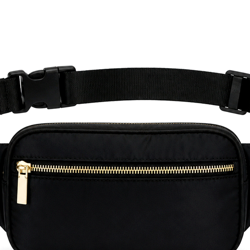 Classic Black Belt Bag | 2026