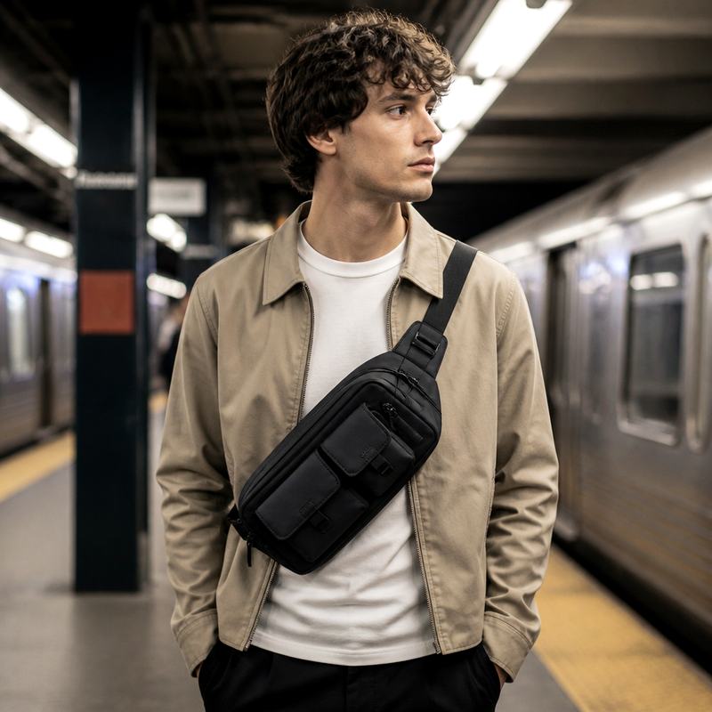 Men's Black Utility Sling | 2026