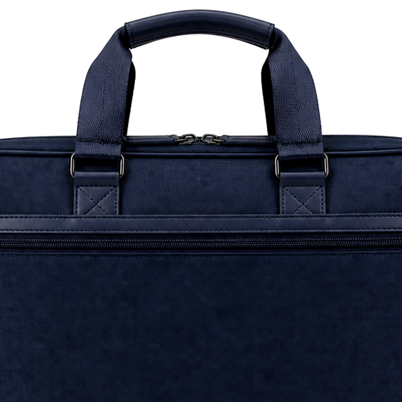 Men's Navy Nylon Briefcase | 2026
