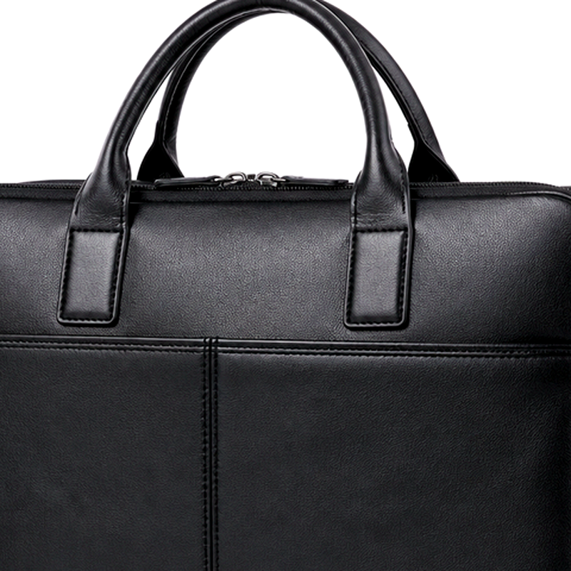 Men's Expandable Black Briefcase | 2026
