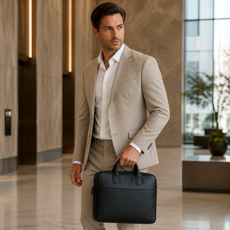 15-Inch Men's Laptop Brief | 2026