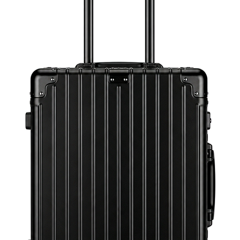 Aluminum Frame Black Carry-On | 2026