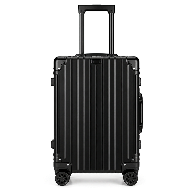 Aluminum Frame Black Carry-On | 2026