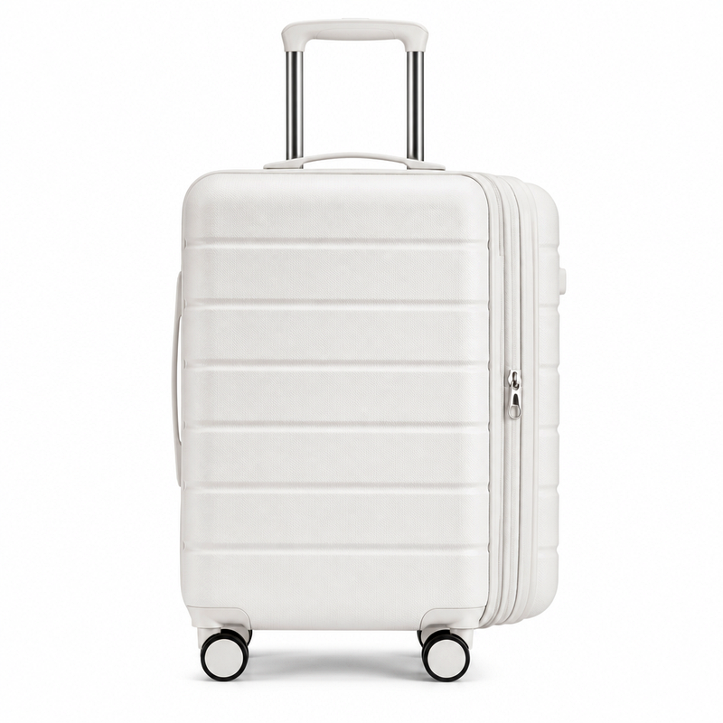 Expandable White Carry-On | 2026