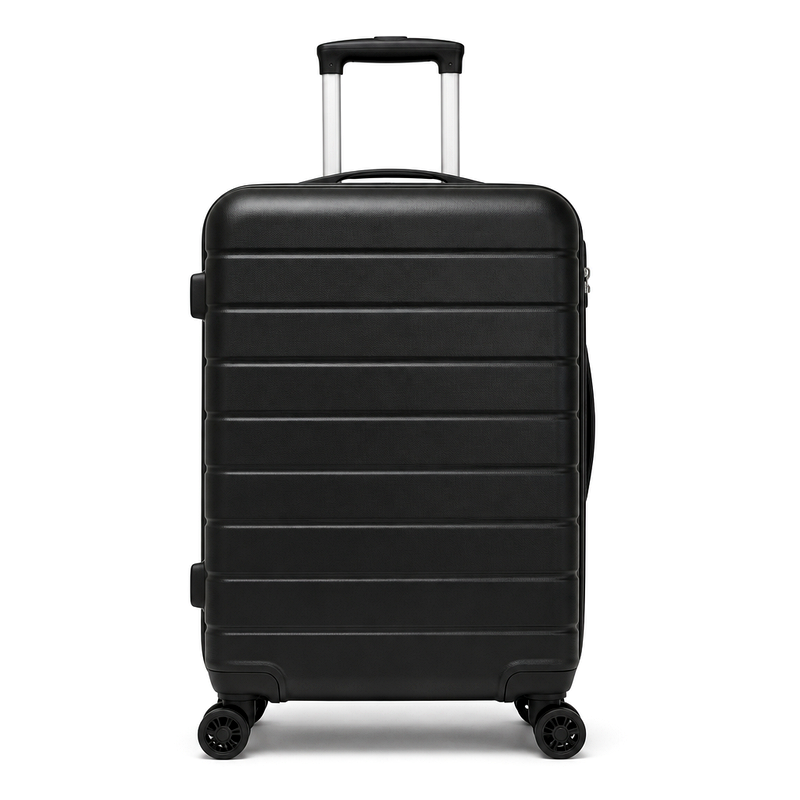 24-Inch Black Hardshell Suitcase | 2026