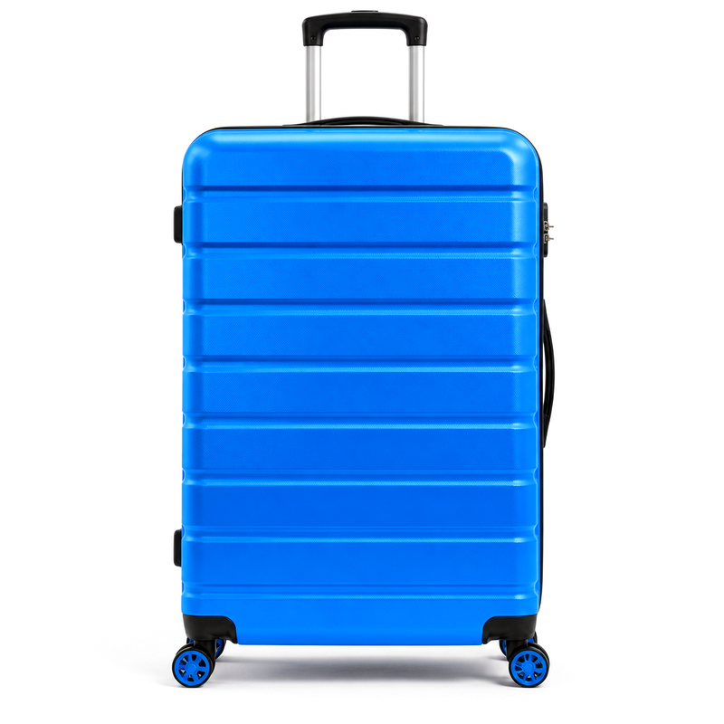 28-Inch Blue Hardshell Suitcase | 2026