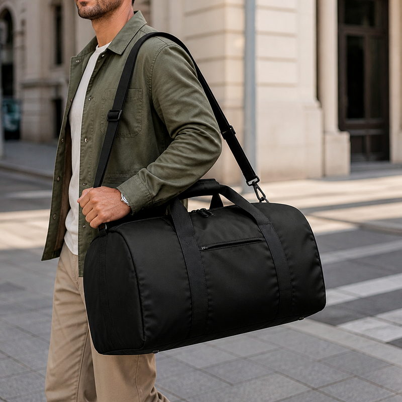 黑色周末旅行袋｜2026系列