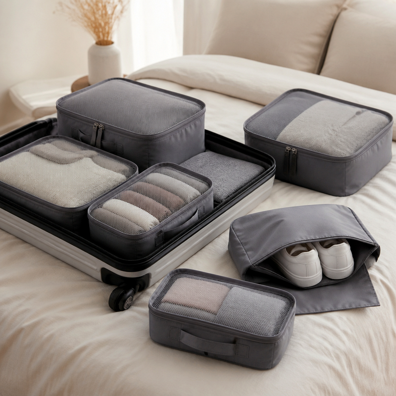 Travel Packing Cubes Set | 2026