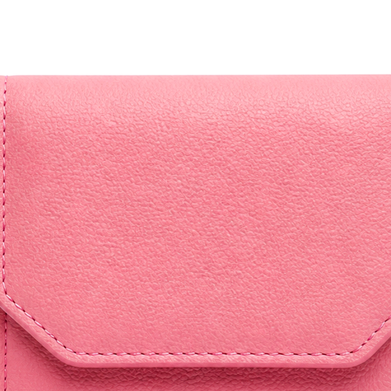 Women's Pink Compact Wallet | 2026