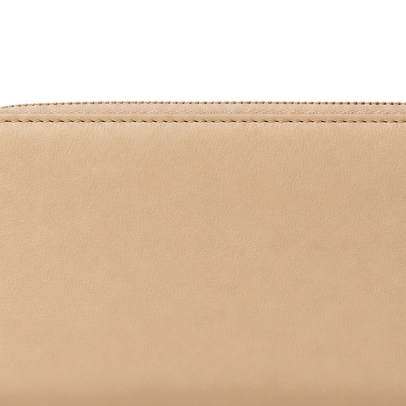 Women's Beige Zip Wallet | 2026