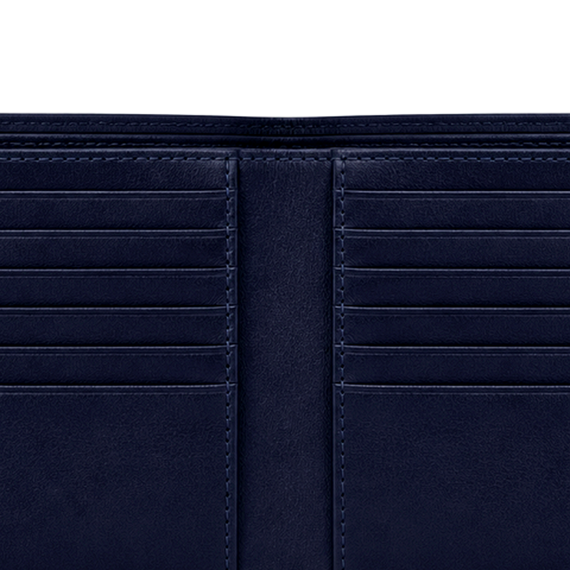 Men's Navy Multi-Card Wallet | 2026