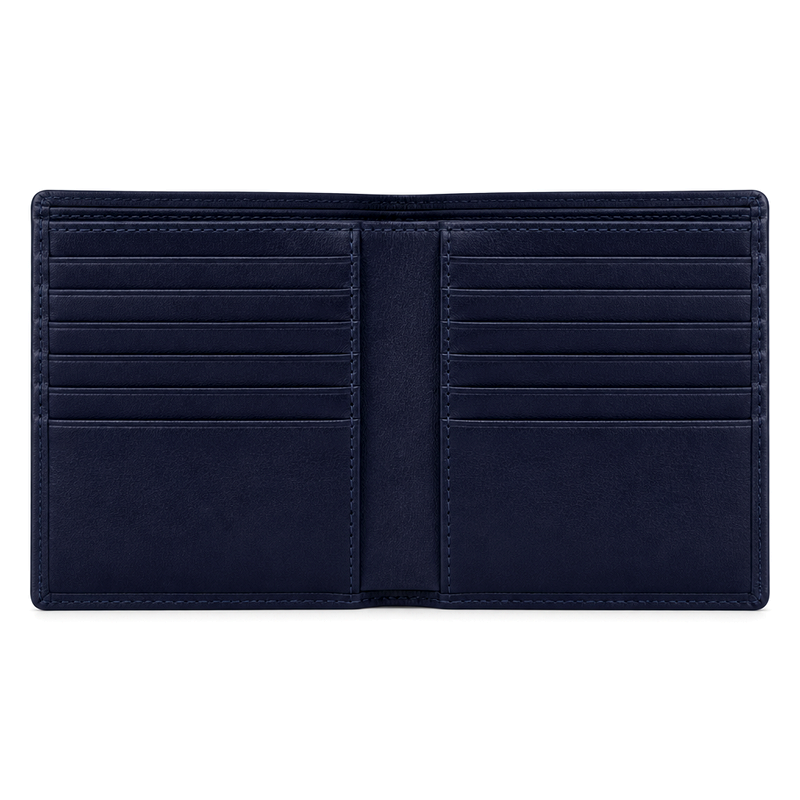 Men's Navy Multi-Card Wallet | 2026