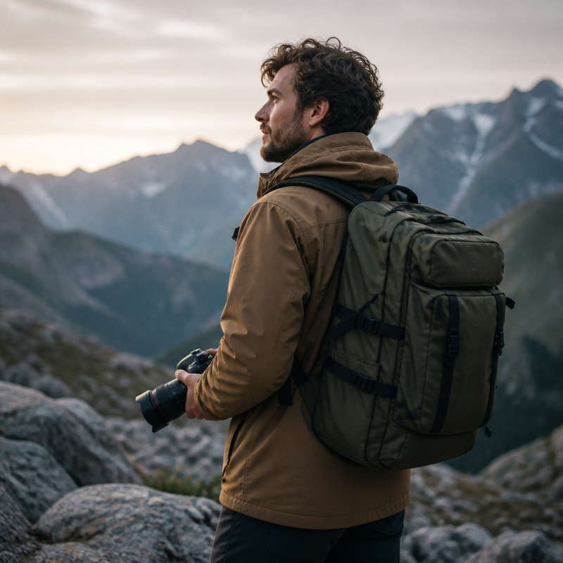 Olive Outdoor Camera Pack | 2026