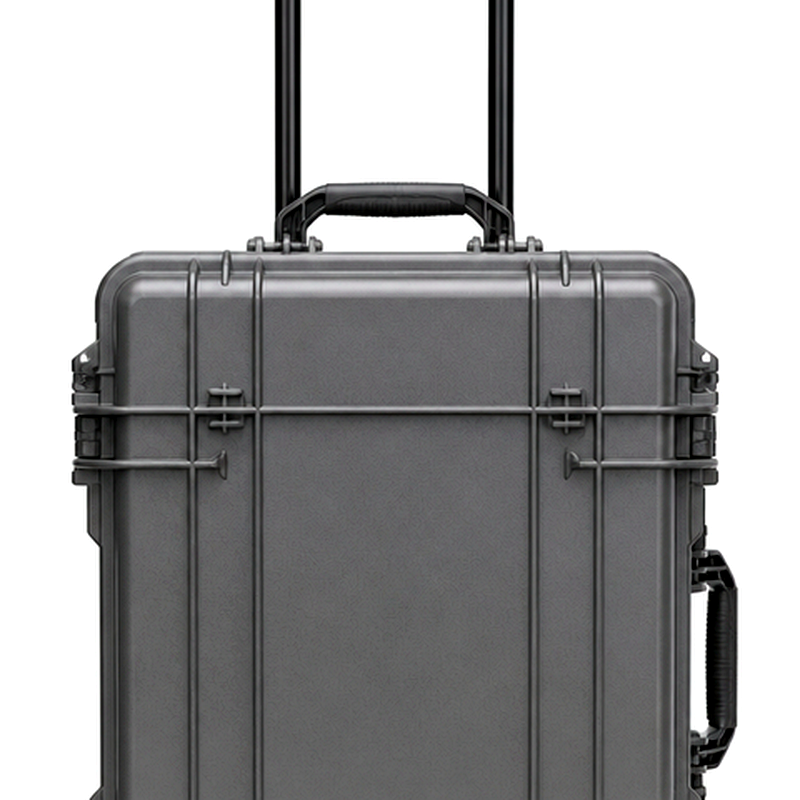 Pro Gray Photo Roller Case | 2026